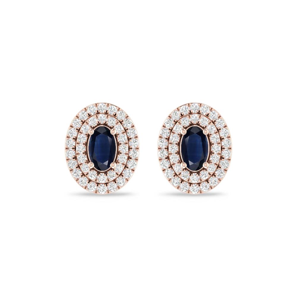 Rose Gold - Sapphire
