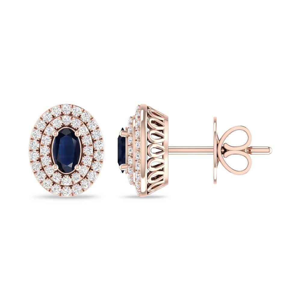 Rose Gold - Sapphire
