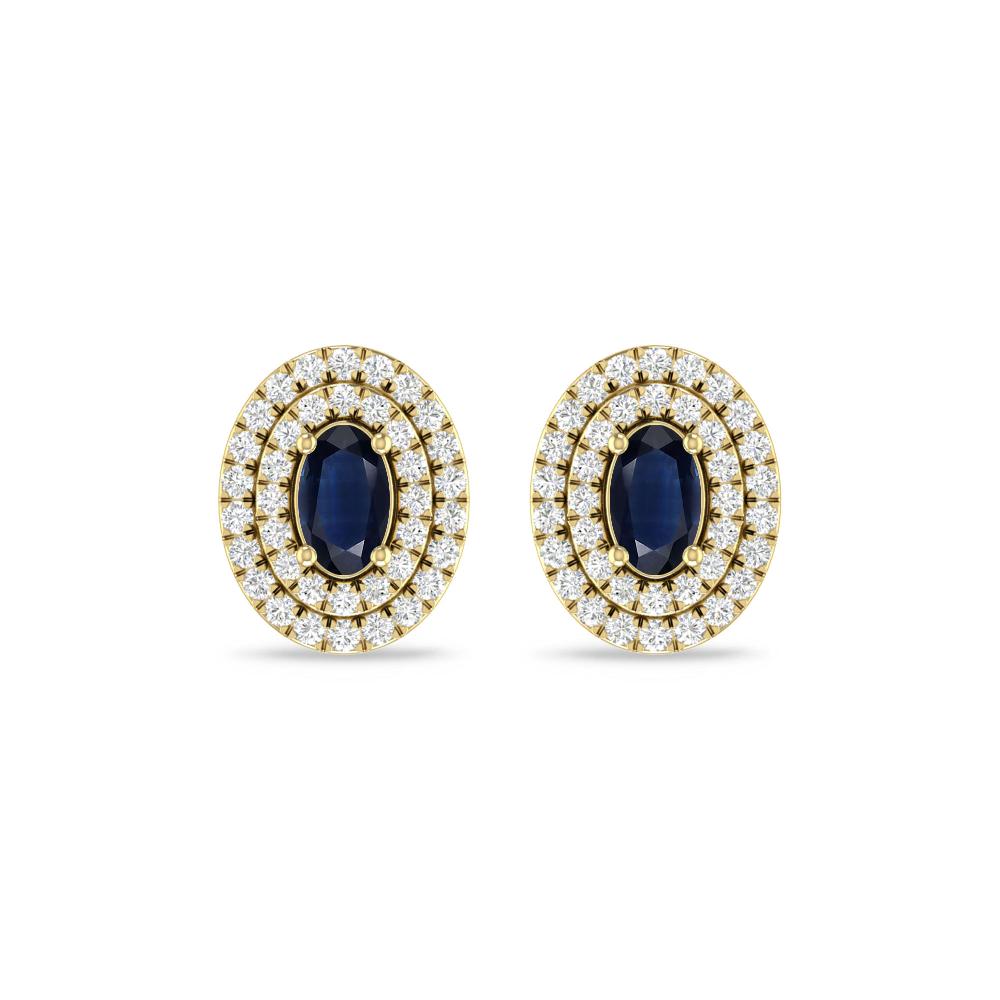 Yellow Gold - Sapphire