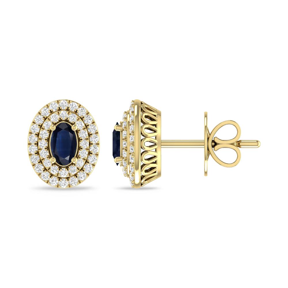 Yellow Gold - Sapphire