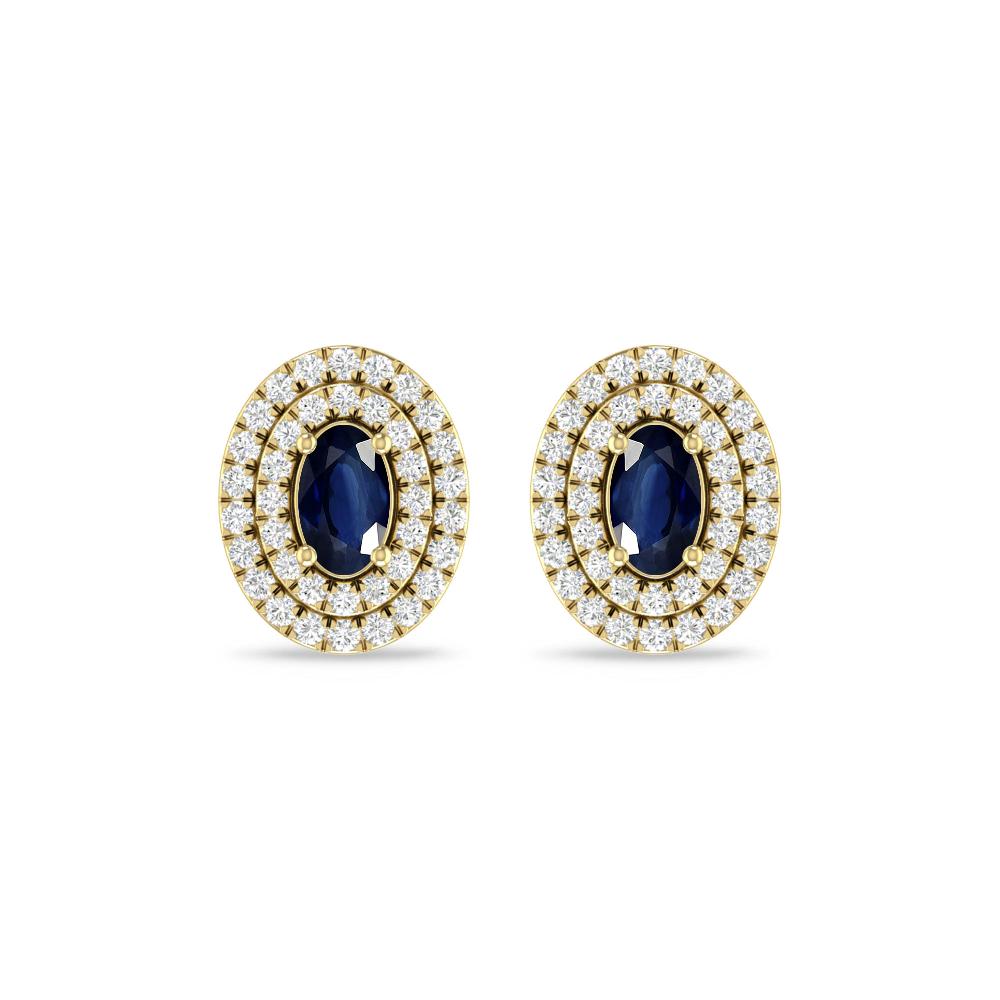 Yellow Gold - Sapphire