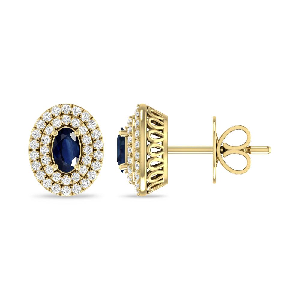 Yellow Gold - Sapphire
