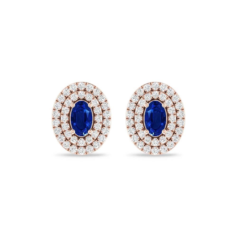Rose Gold - Sapphire