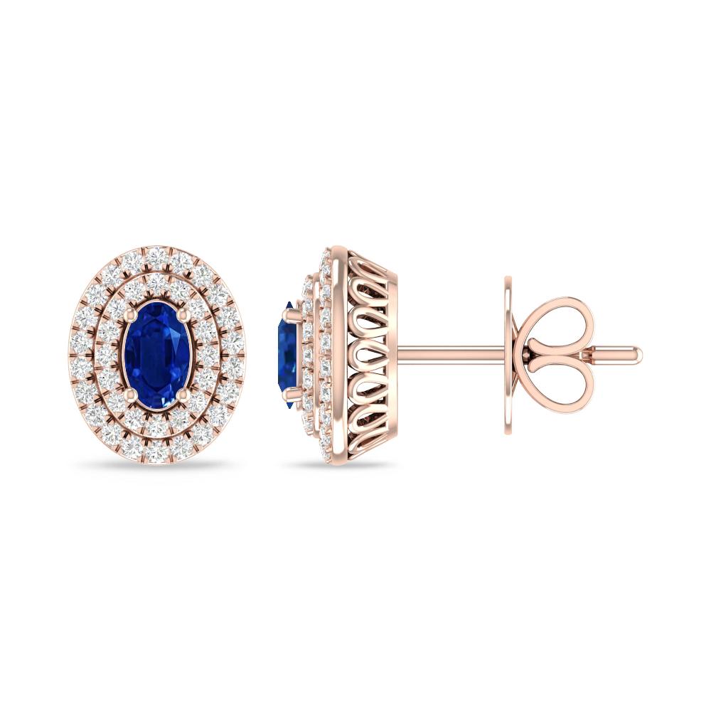 Rose Gold - Sapphire