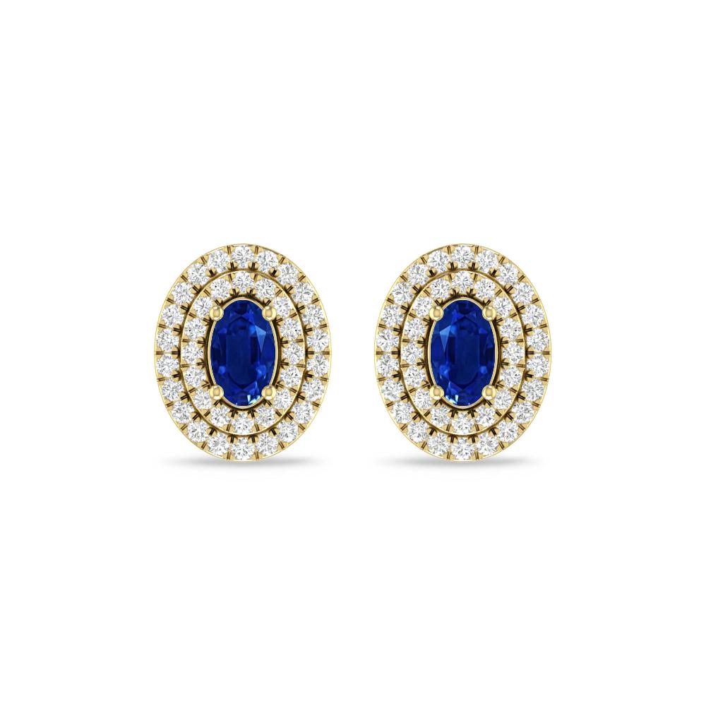 Yellow Gold - Sapphire