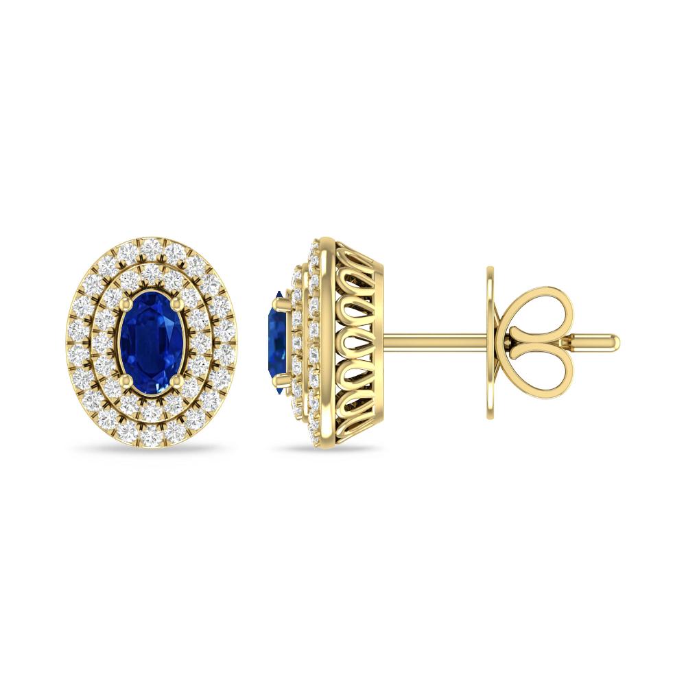 Yellow Gold - Sapphire