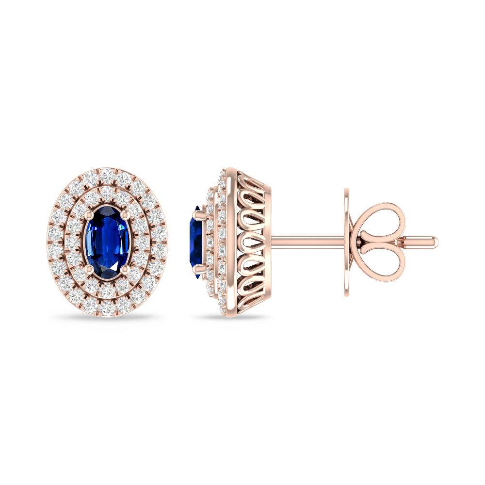 Rose Gold - Sapphire