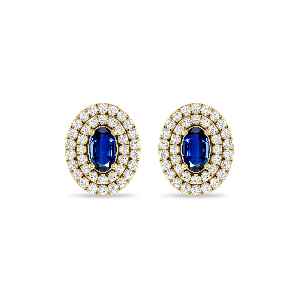Yellow Gold - Sapphire