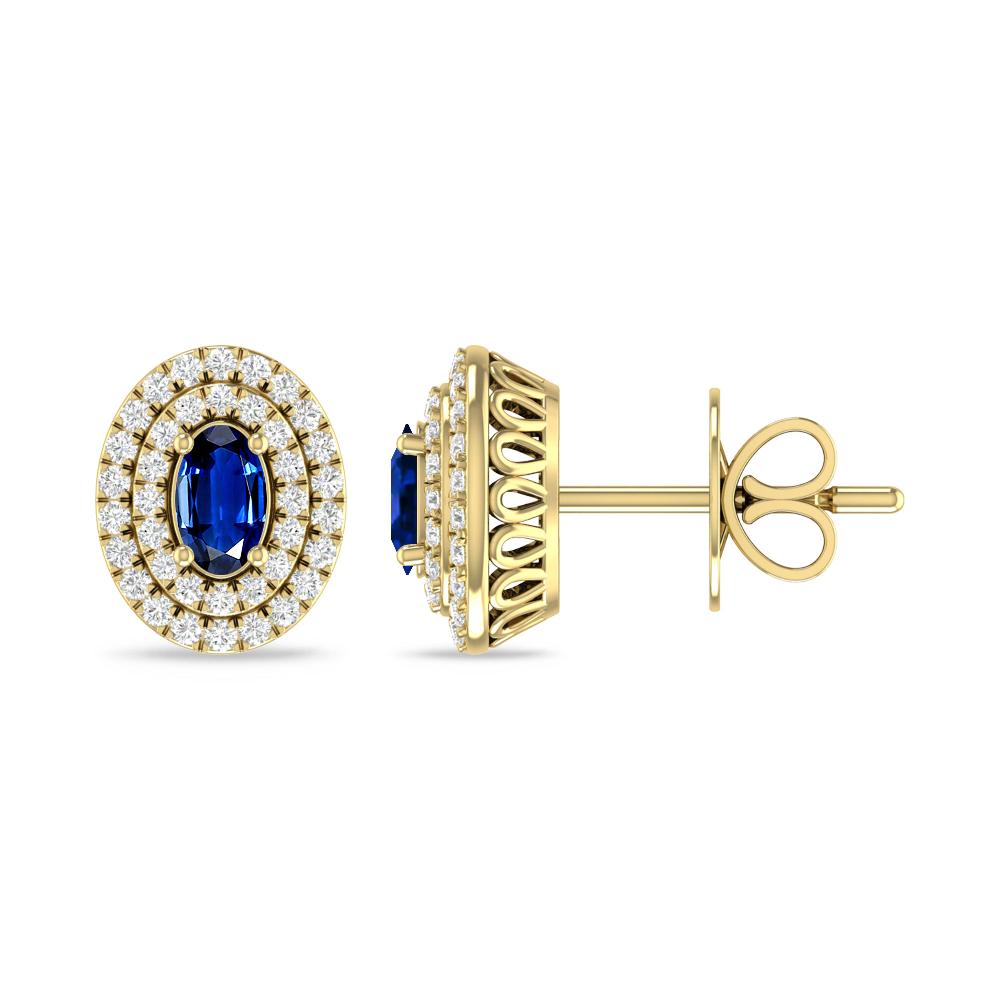 Yellow Gold - Sapphire