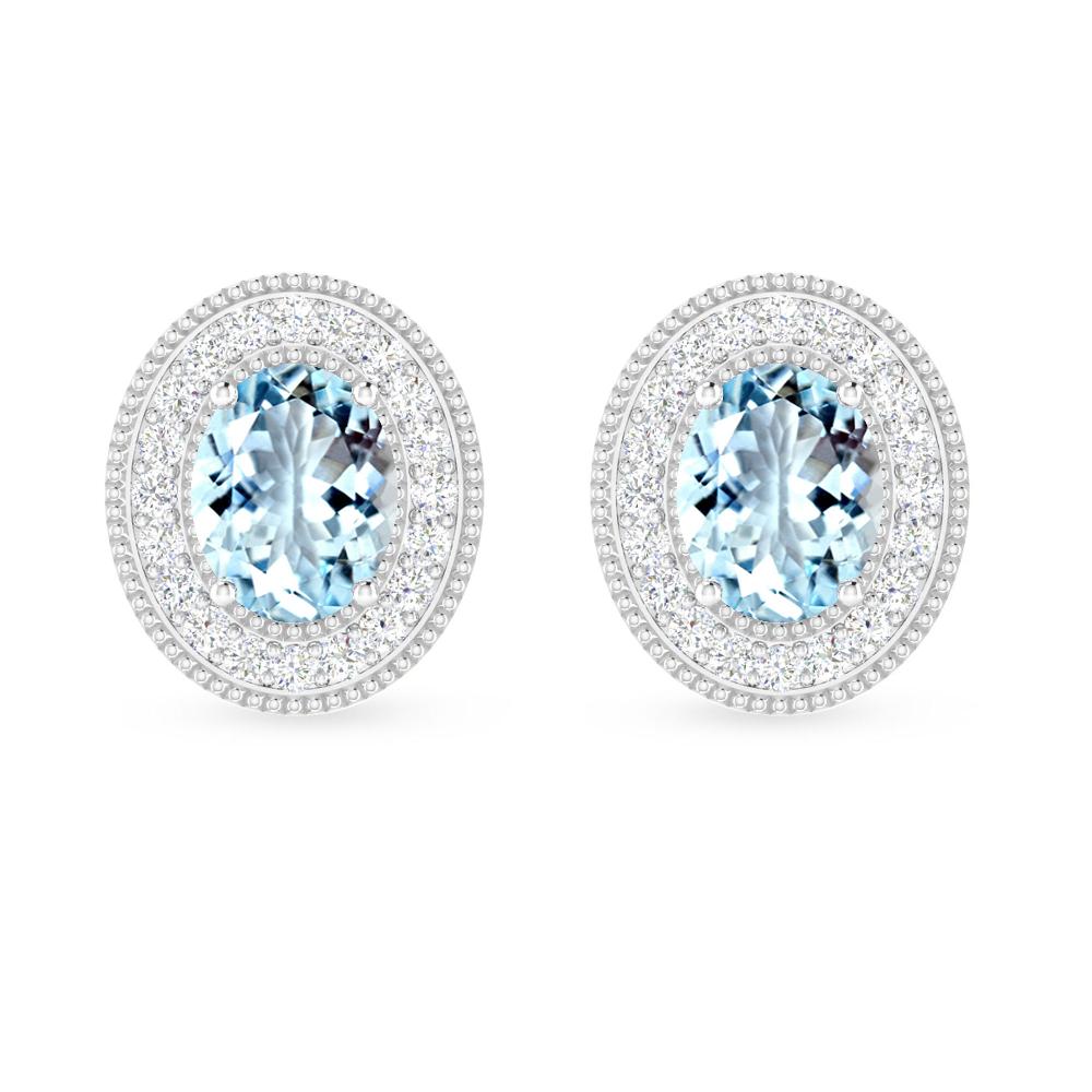 White Gold - Aquamarine