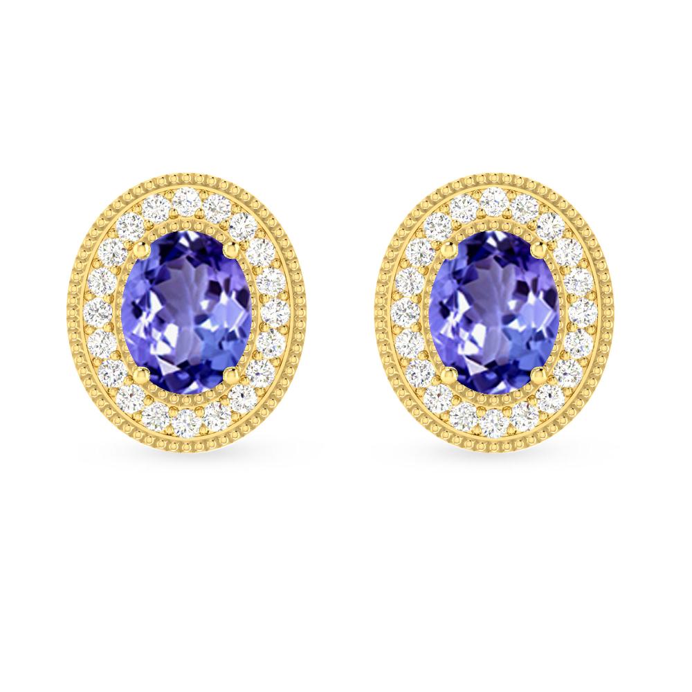 Yellow Gold - Tanzanite
