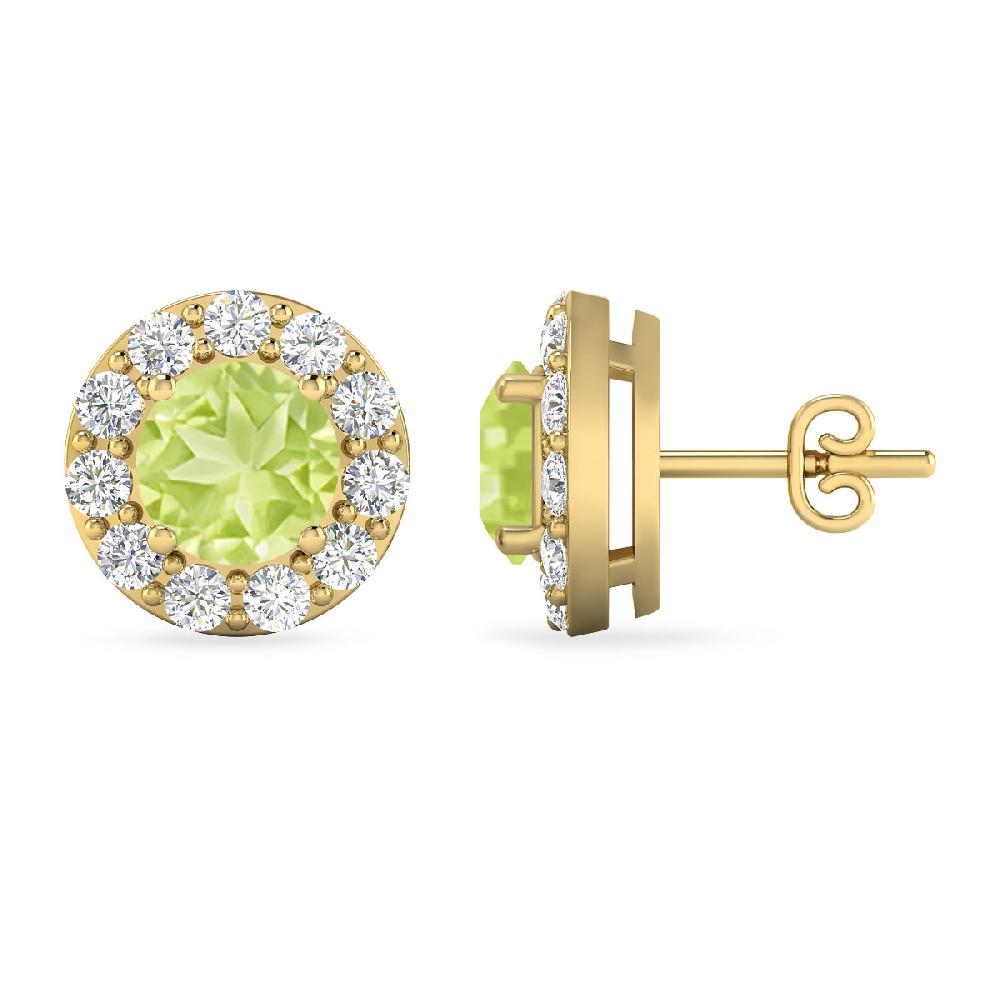 Yellow Gold - Peridot