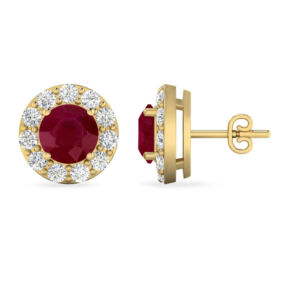 Yellow Gold - Ruby