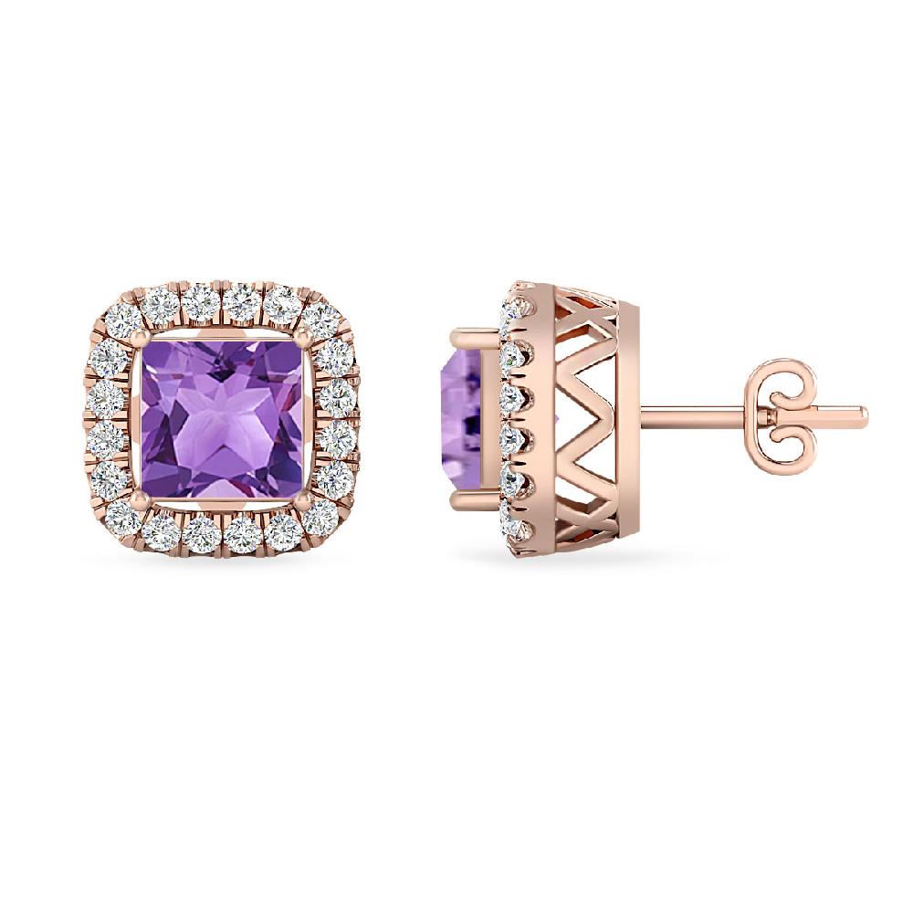 Rose Gold - Amethyst