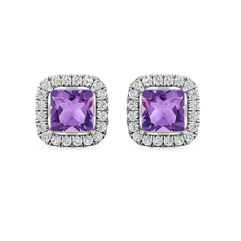 White Gold - Amethyst