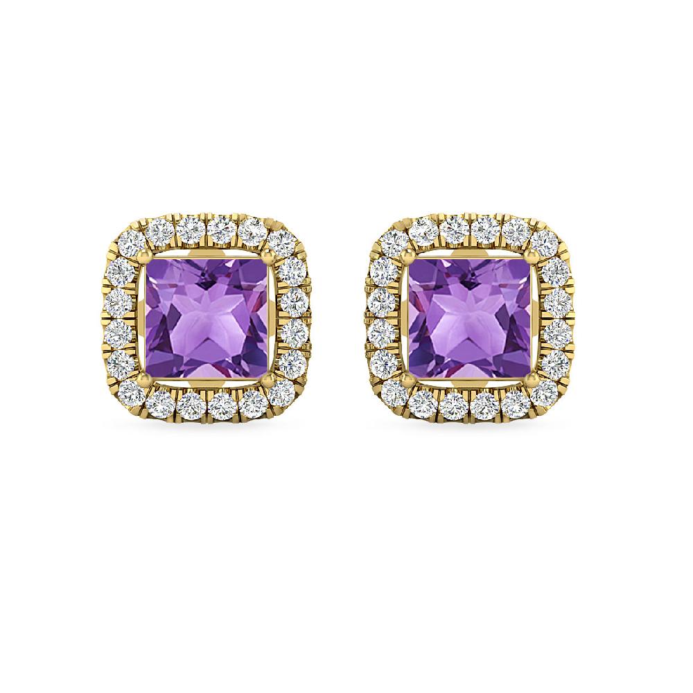 Yellow Gold - Amethyst