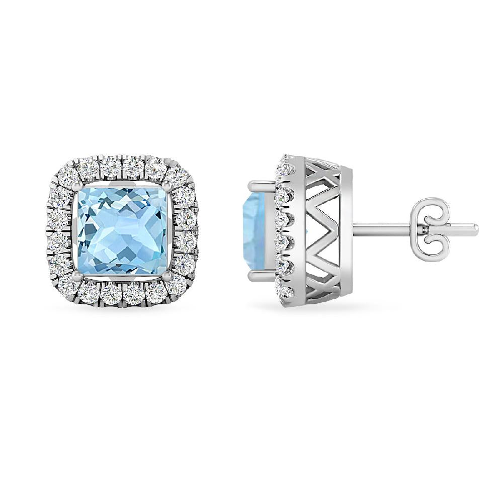 White Gold - Aquamarine