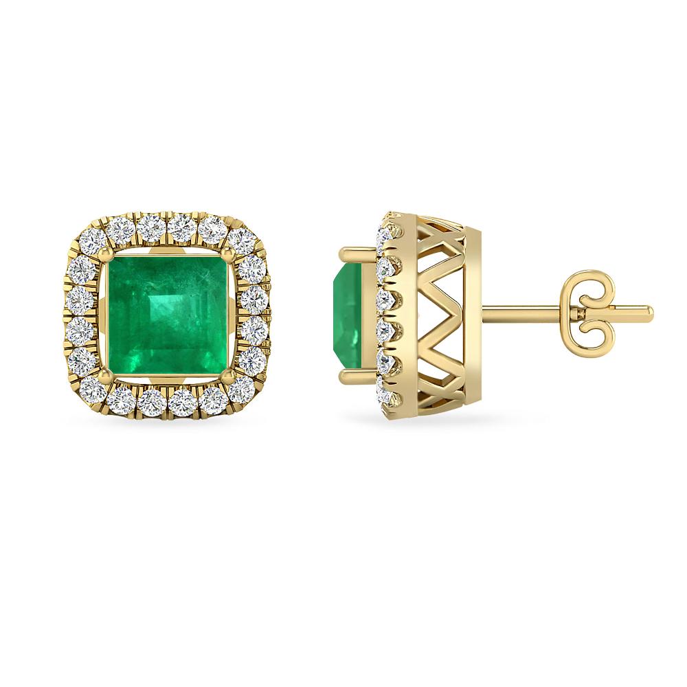 Yellow Gold - Emerald