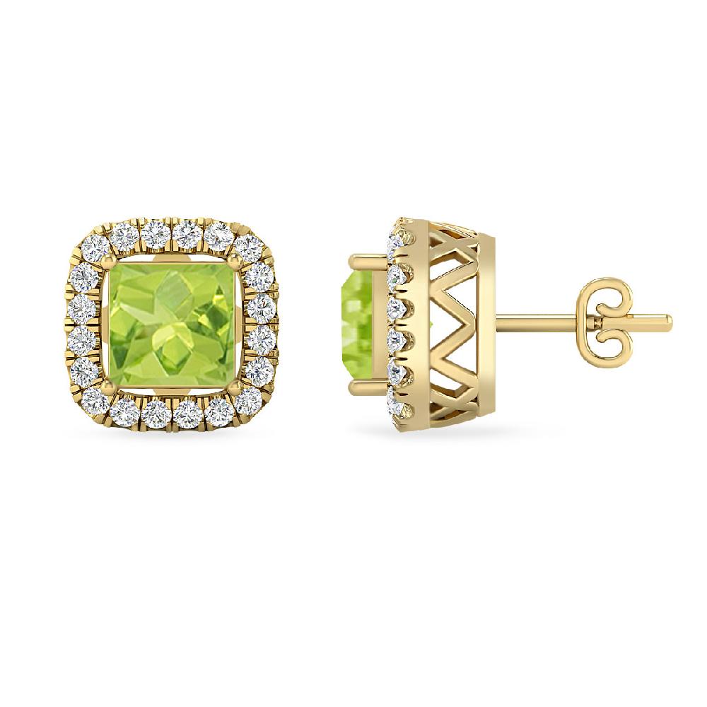 Yellow Gold - Peridot