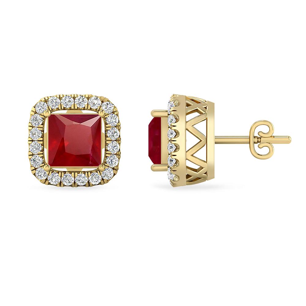 Yellow Gold - Ruby