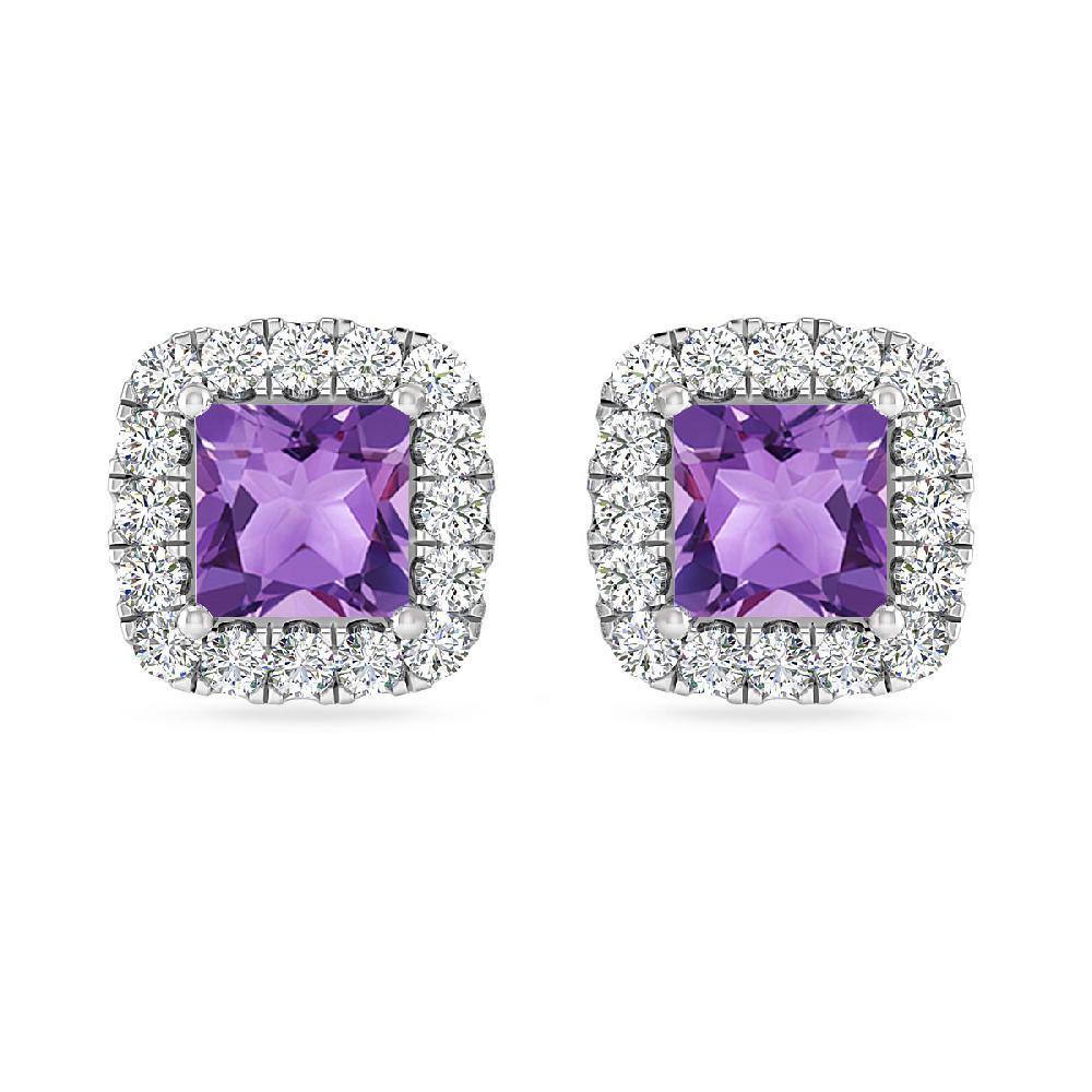 White Gold - Amethyst