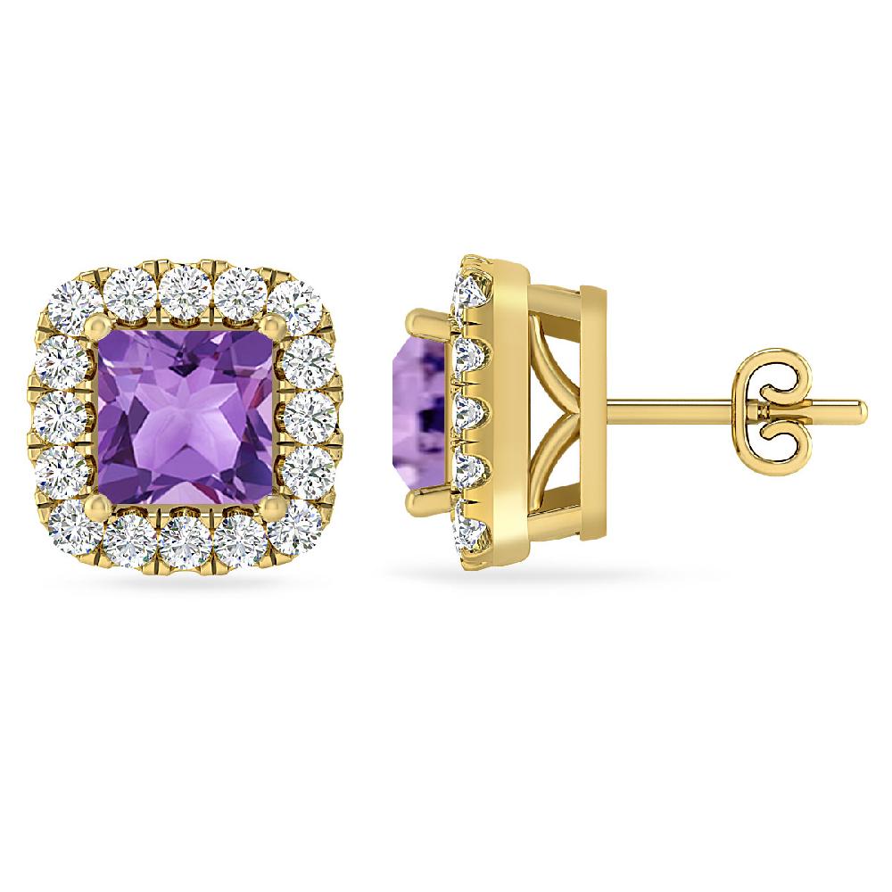 Yellow Gold - Amethyst