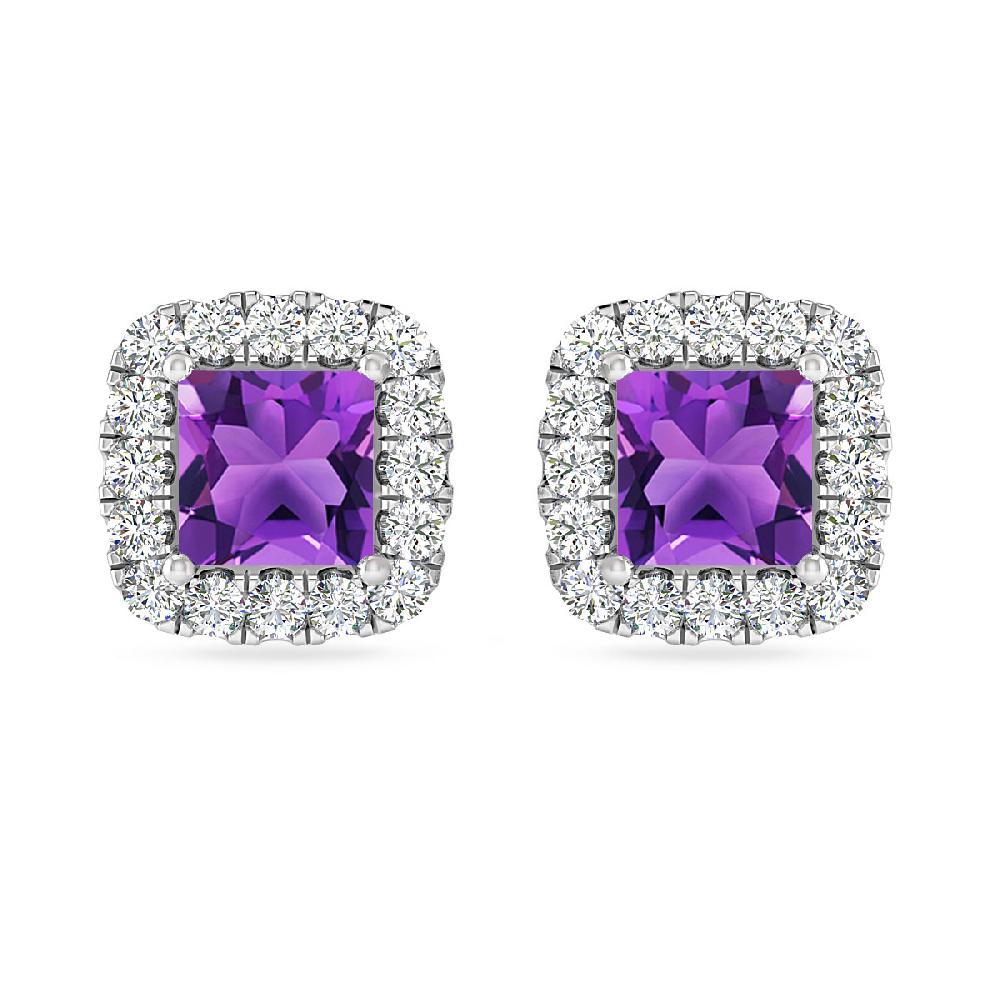 White Gold - Amethyst