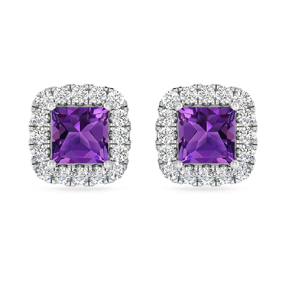 White Gold - Amethyst