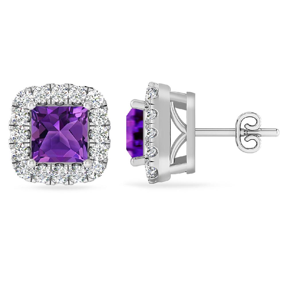 White Gold - Amethyst