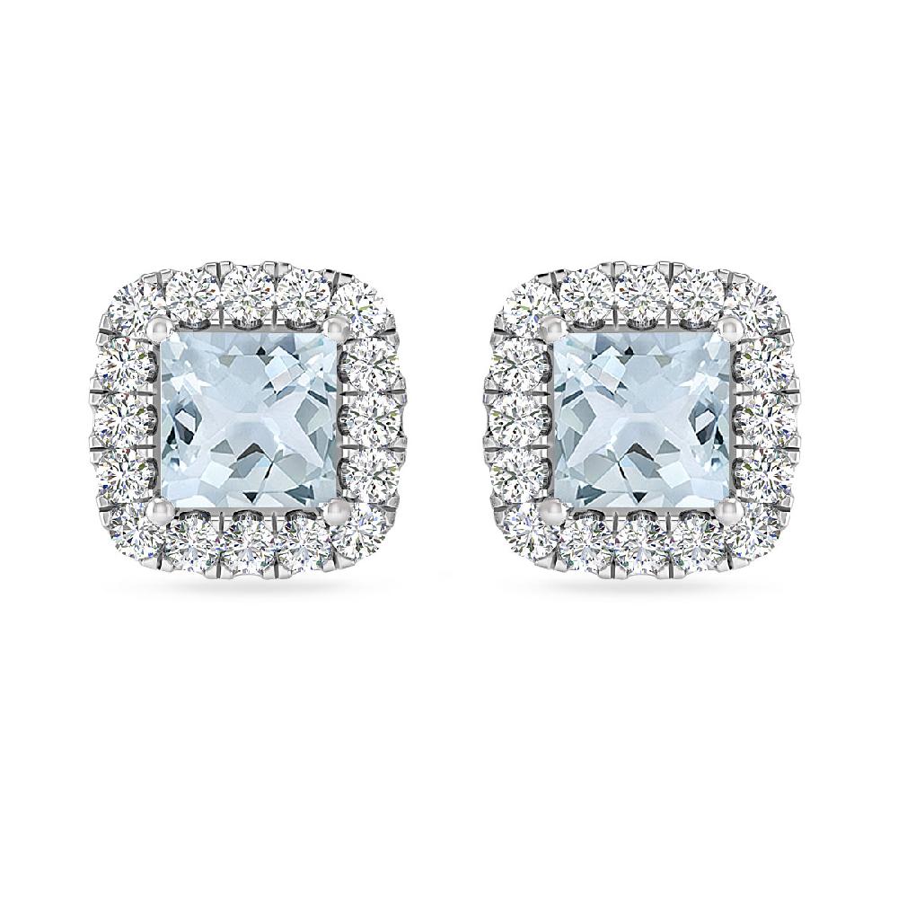 White Gold - Aquamarine