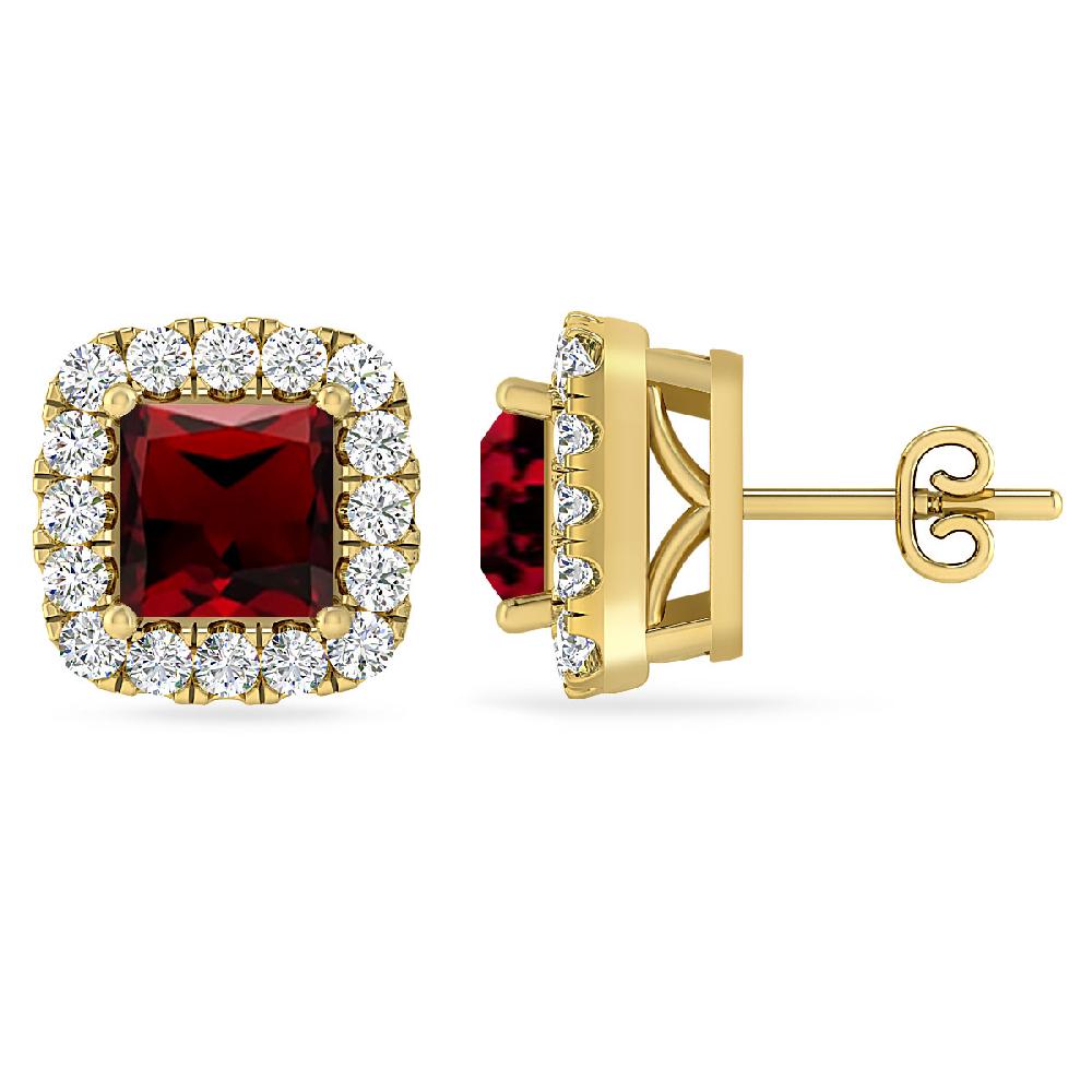 Yellow Gold - Garnet