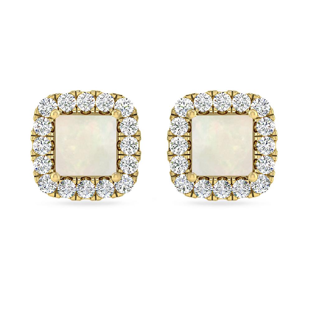 Yellow Gold - Opal