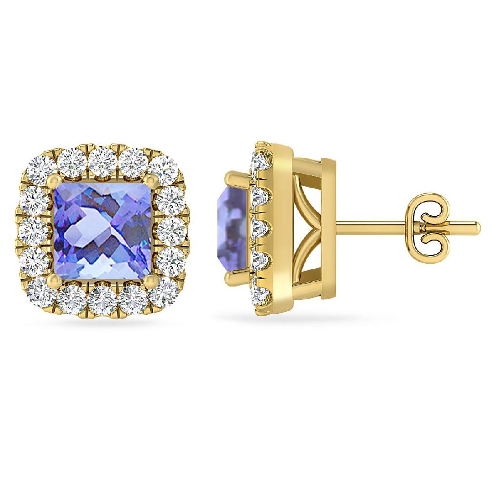 Yellow Gold - Tanzanite