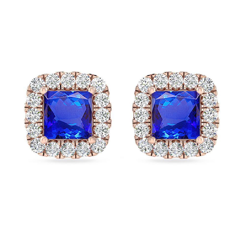 Rose Gold - Tanzanite
