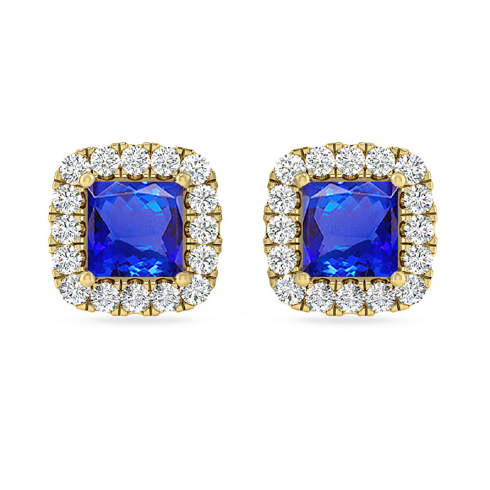 Yellow Gold - Tanzanite