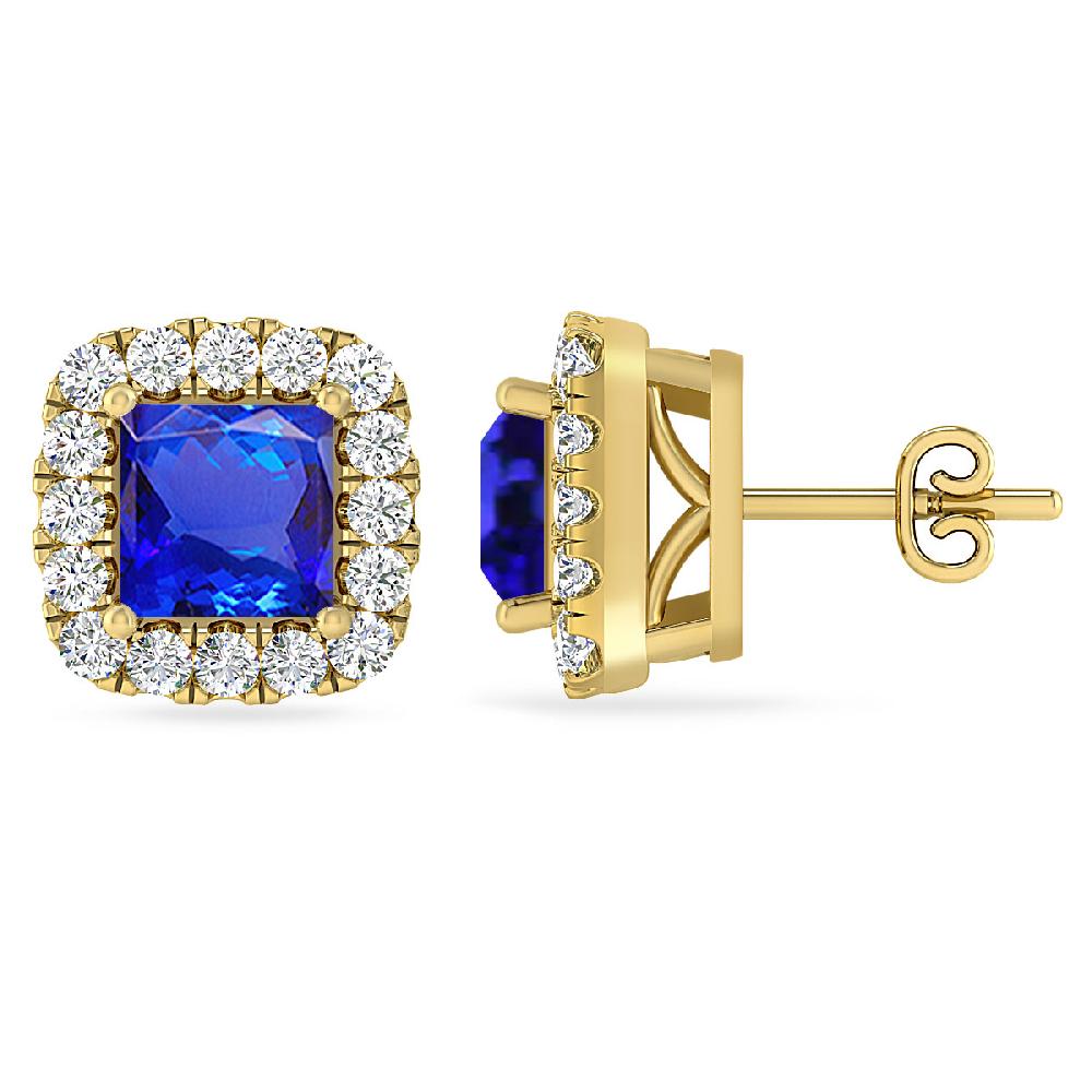 Yellow Gold - Tanzanite