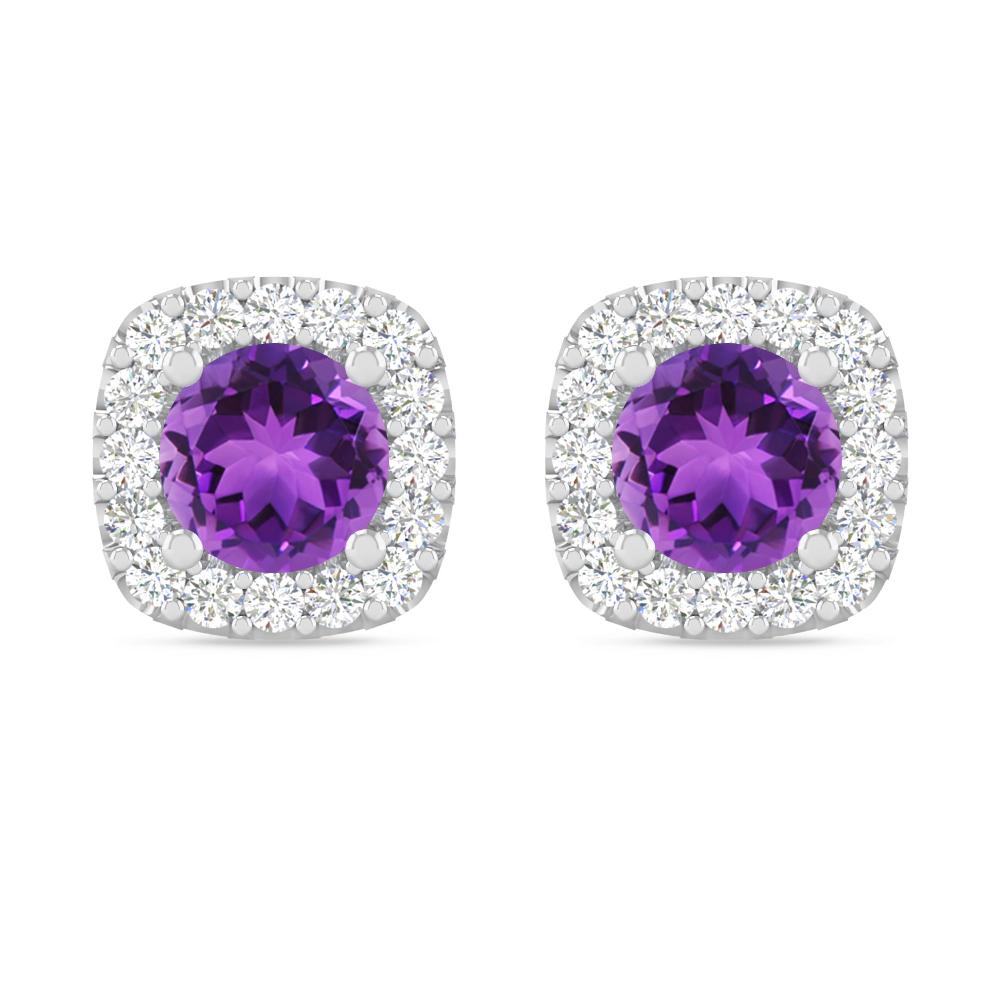 White Gold - Amethyst