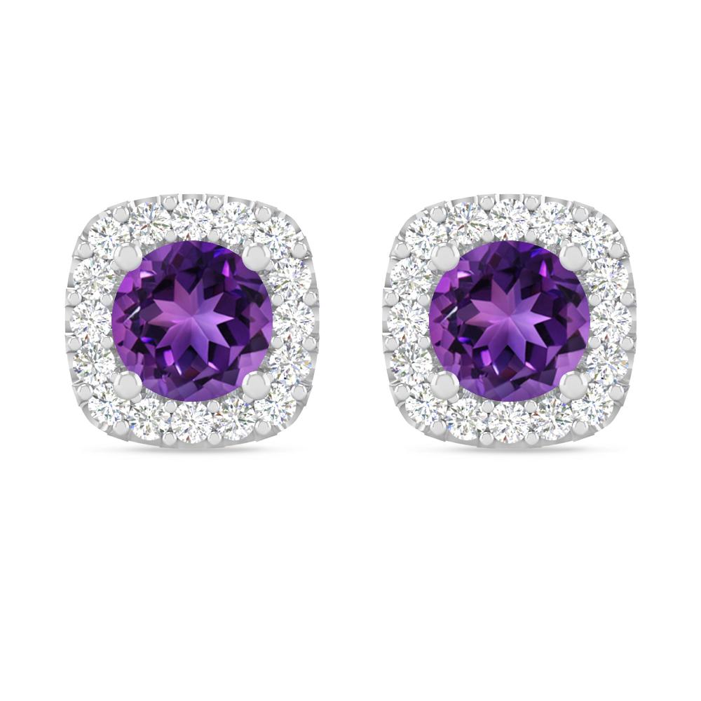 White Gold - Amethyst