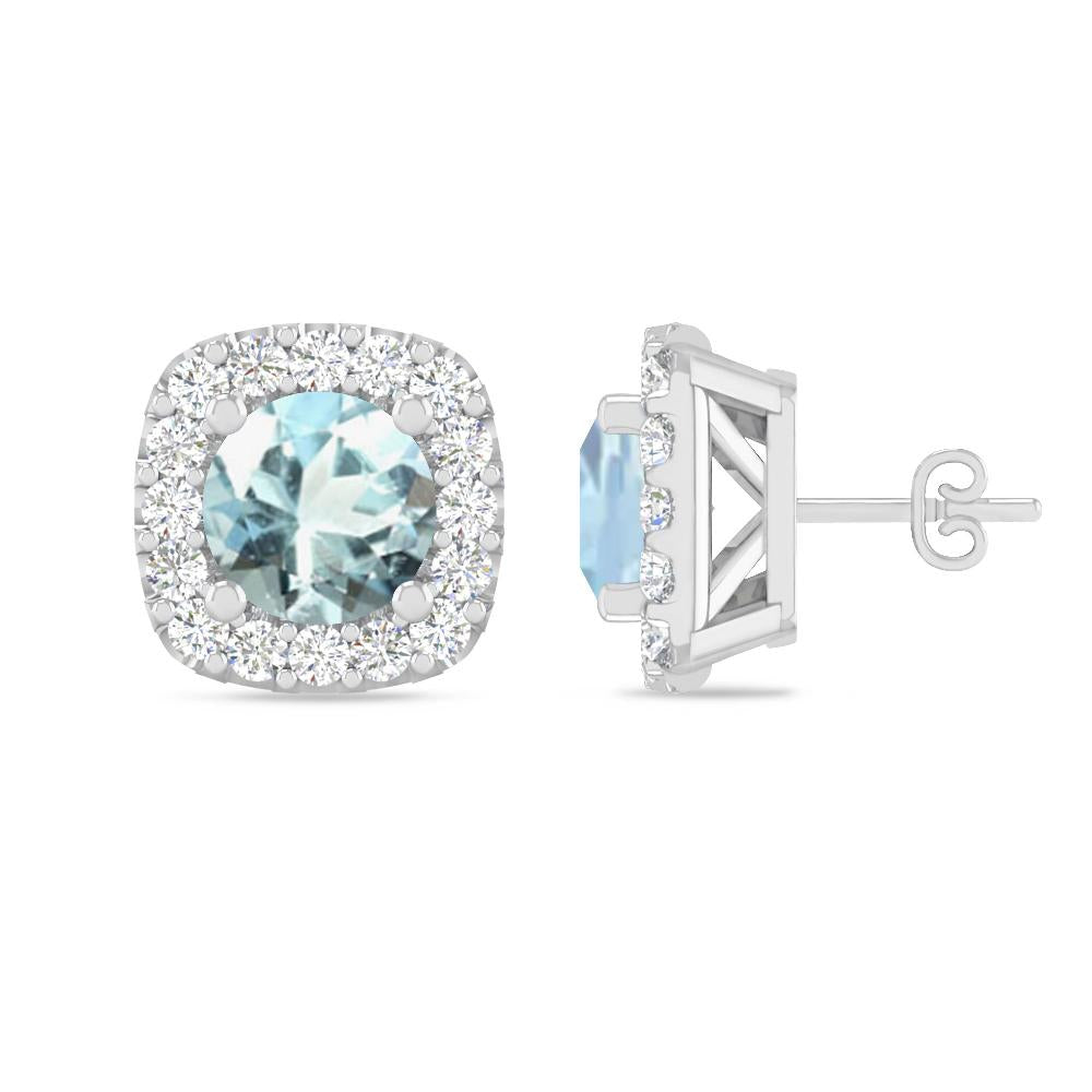 White Gold - Aquamarine