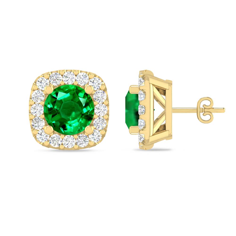 Yellow Gold - Emerald