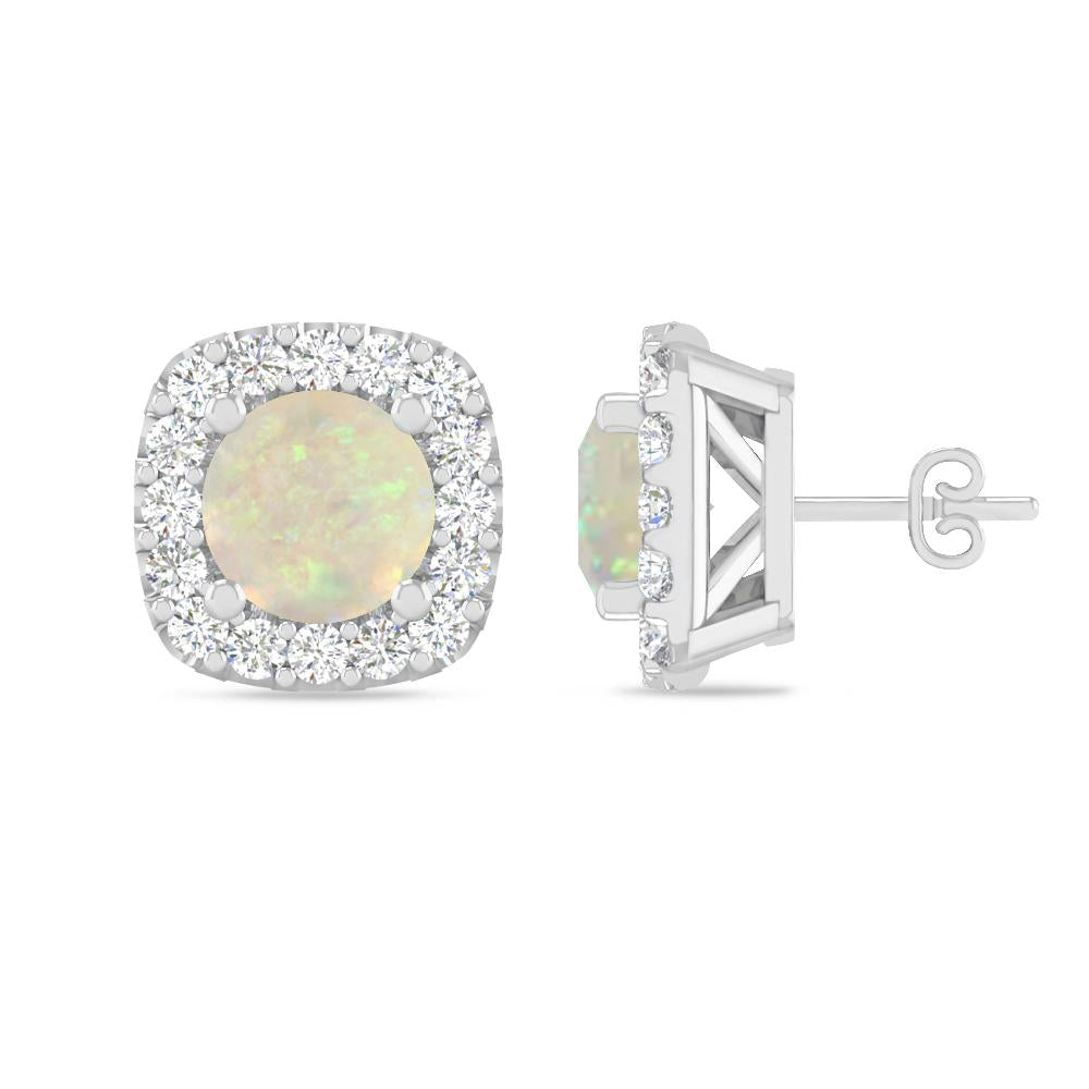 White Gold - Opal