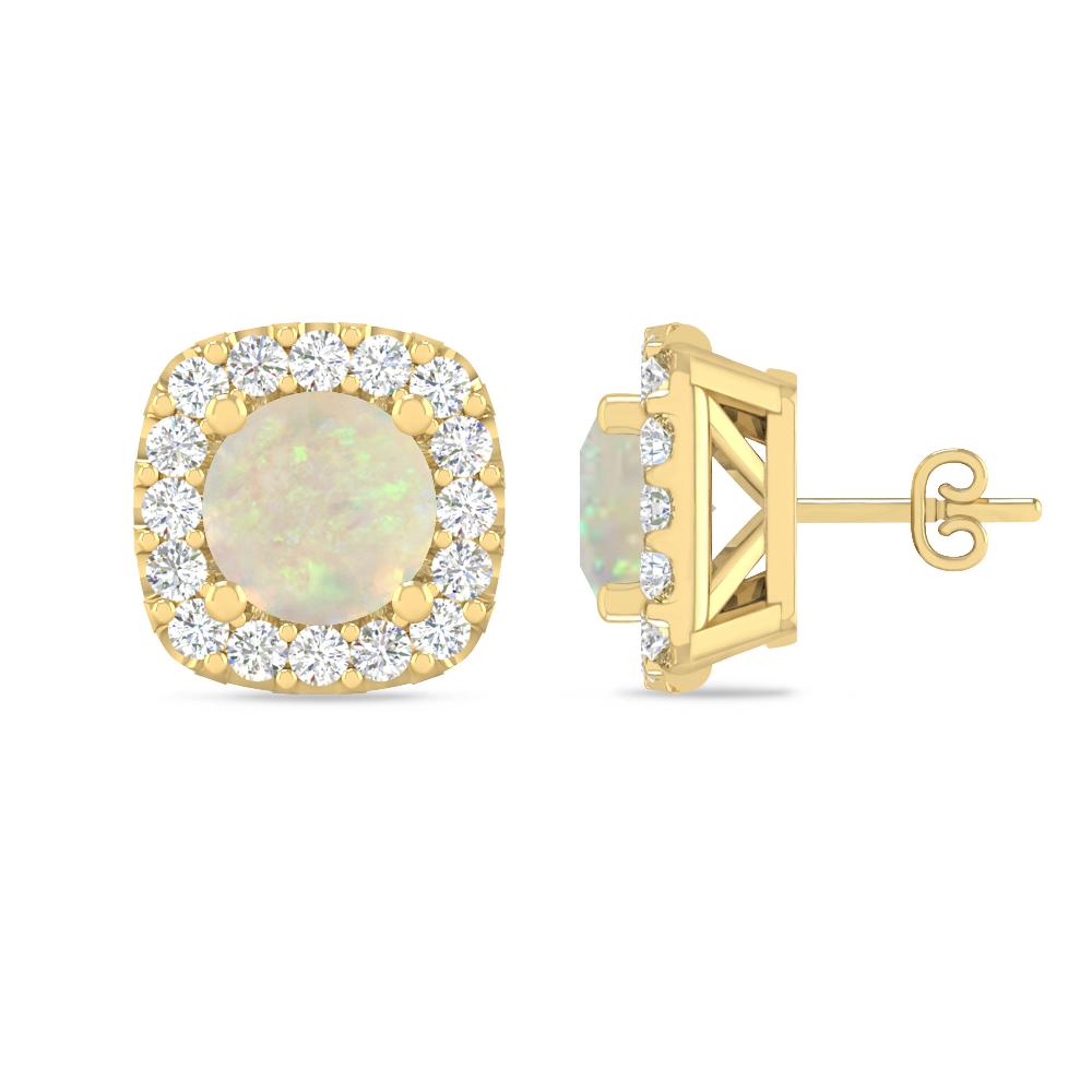 Yellow Gold - Opal