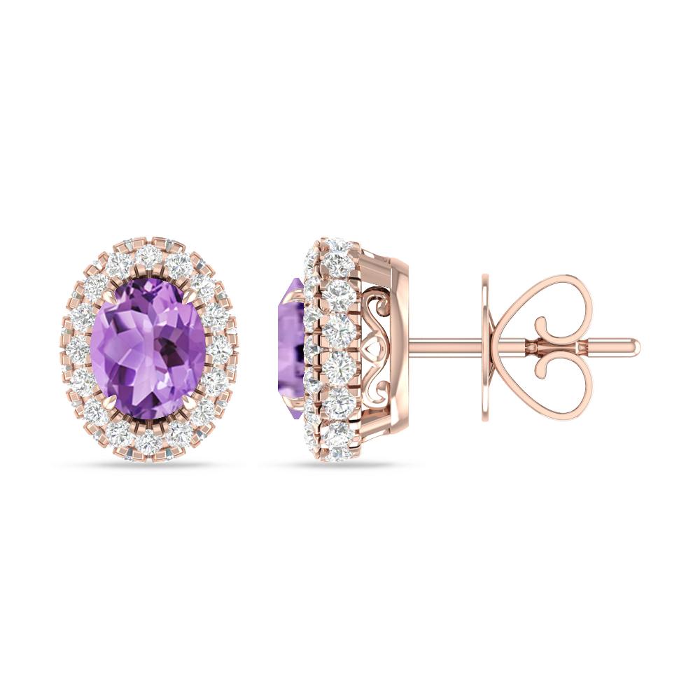 Rose Gold - Amethyst