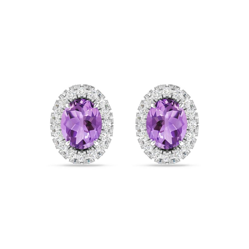 White Gold - Amethyst