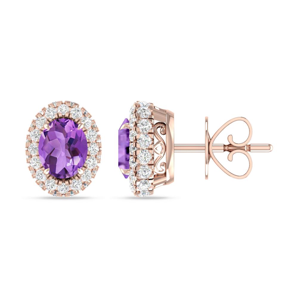 Rose Gold - Amethyst