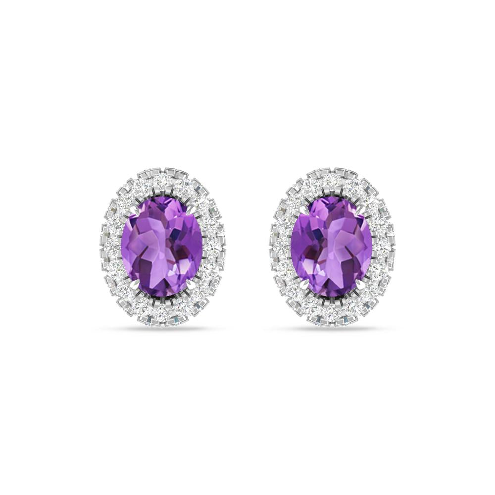White Gold - Amethyst