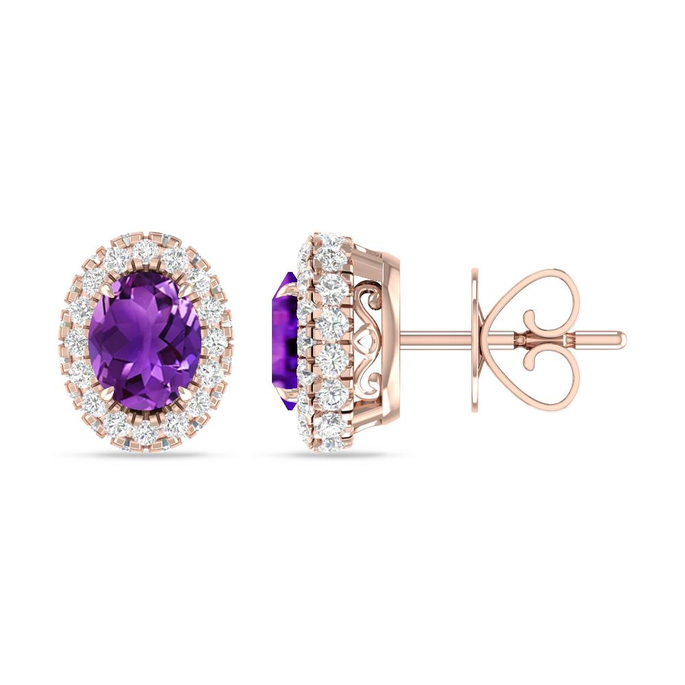 Rose Gold - Amethyst
