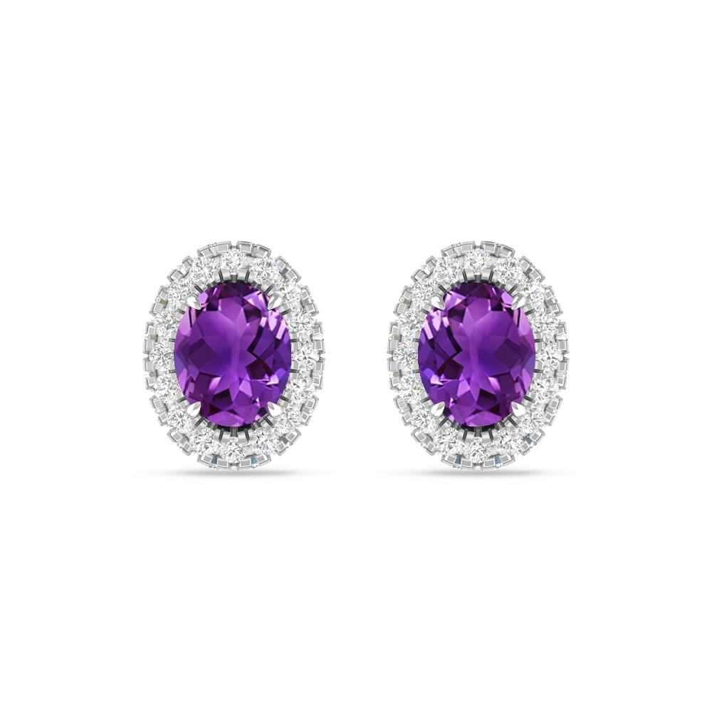White Gold - Amethyst