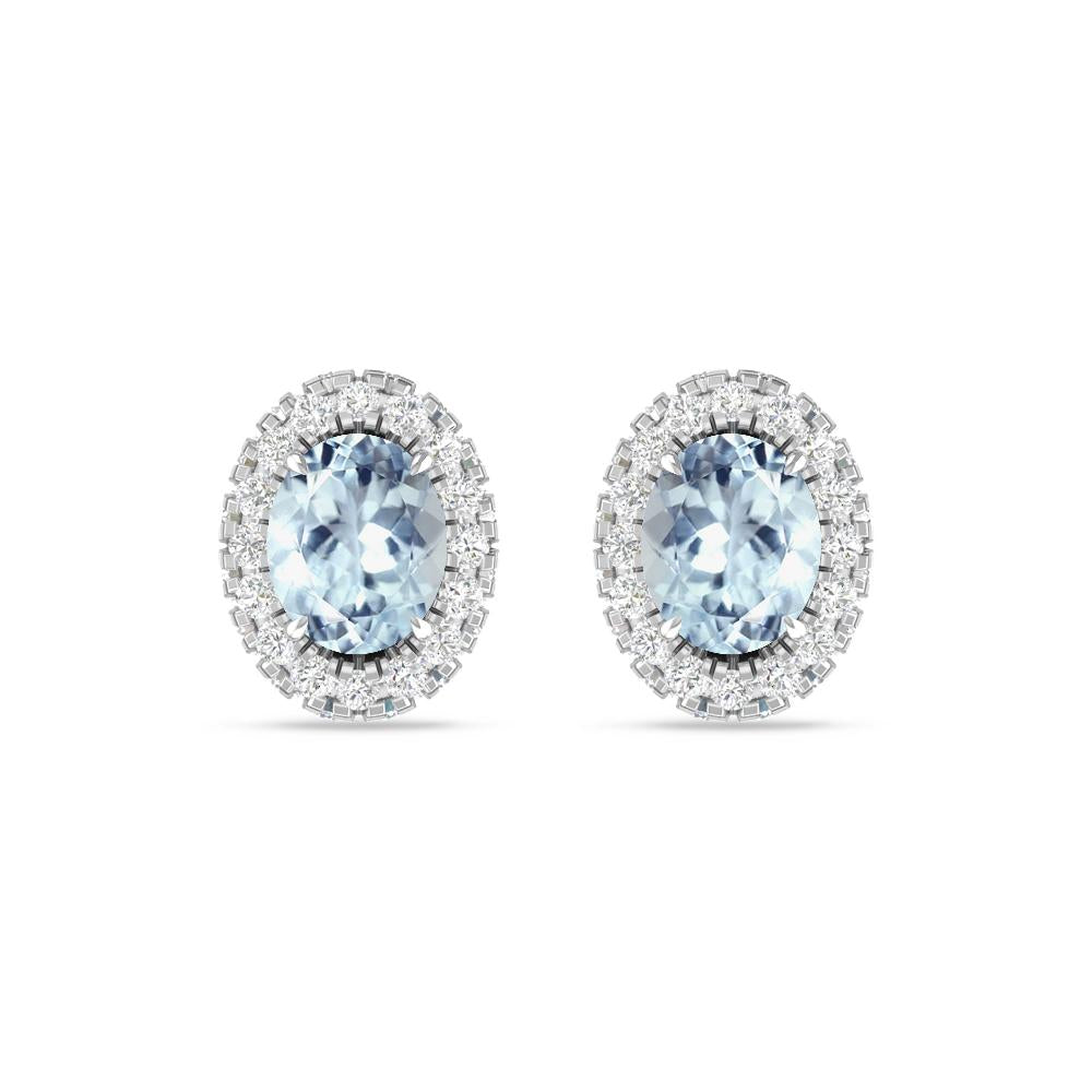 White Gold - Aquamarine