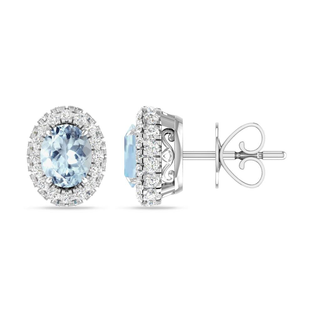 White Gold - Aquamarine